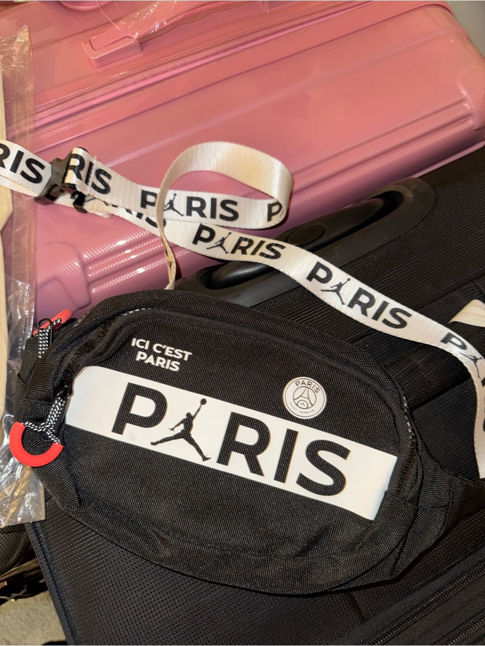 New Nike x Paris Saint Germaine Black Waist Bag